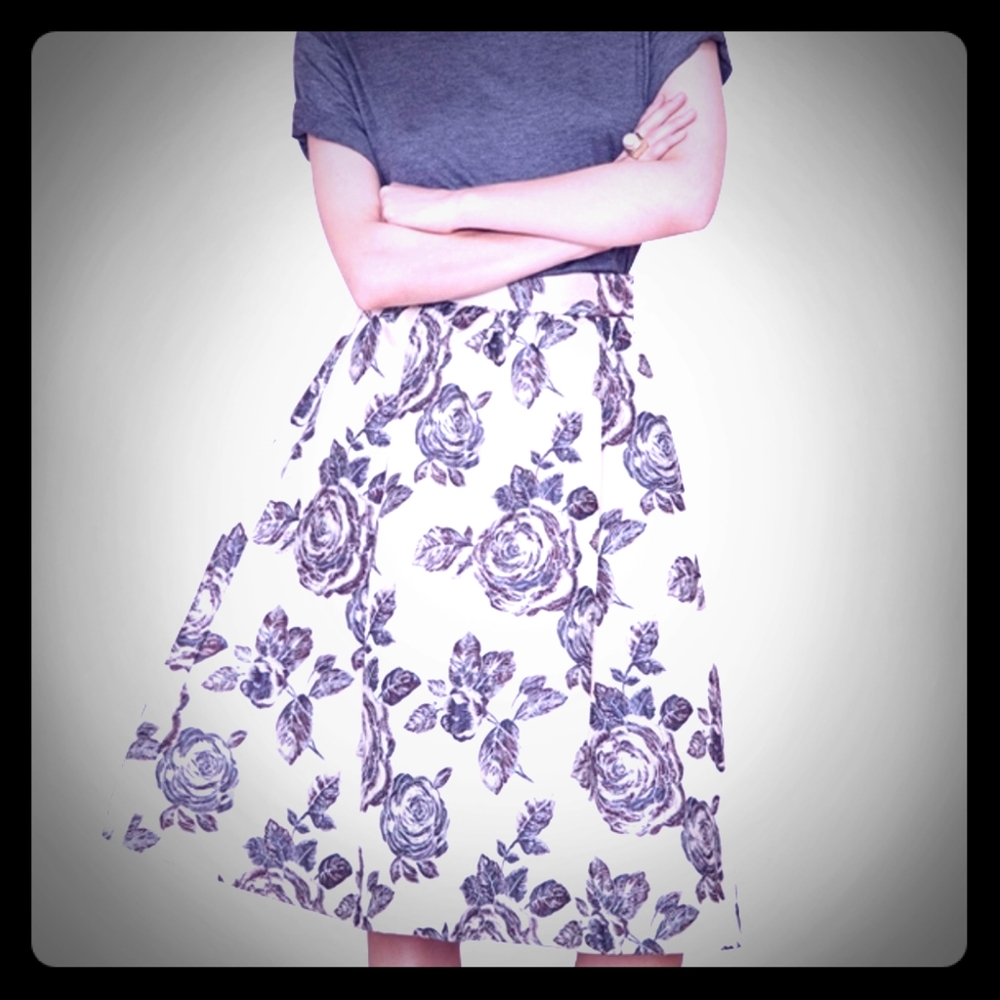 High waist skirt